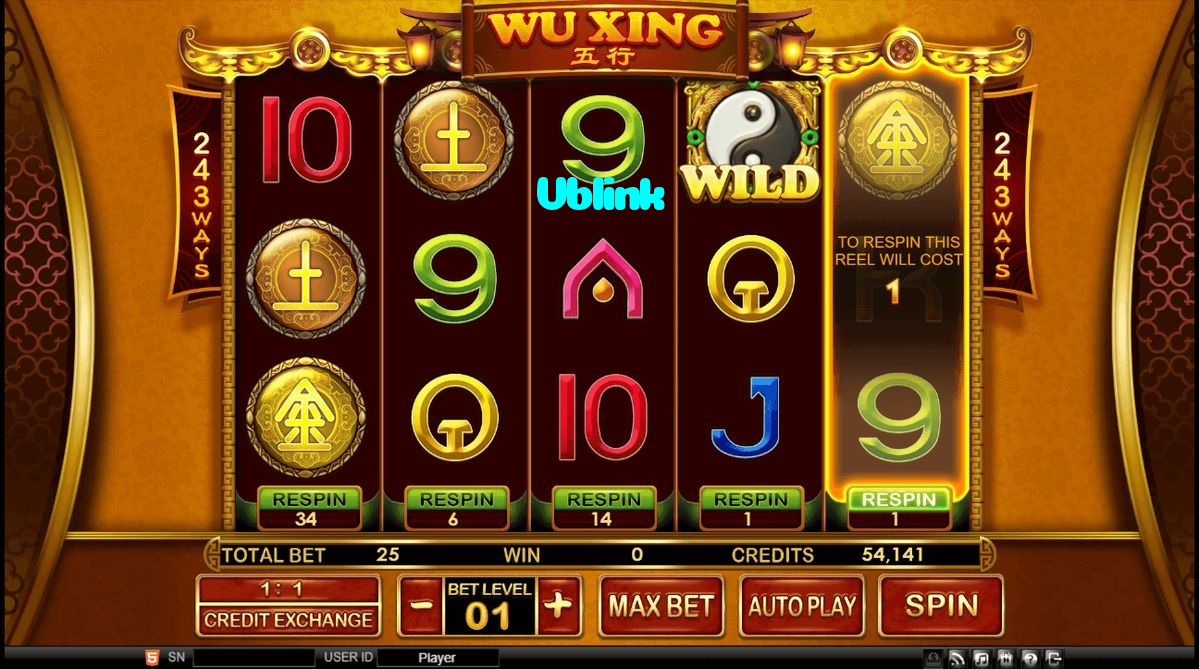 available types of Vblink bet including pre-match live express and system bets
